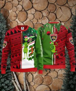 Florida Panthers Grinch & Scooby doo Christmas Ugly Sweater