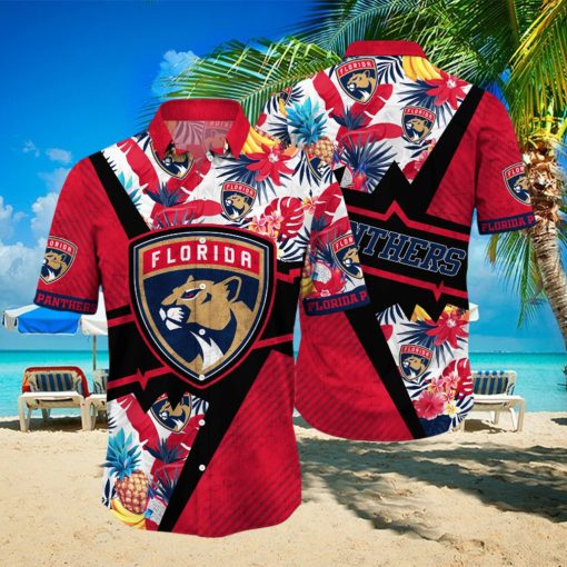 Florida Panthers NHL Hawaiian Shirt Solstice Aloha Shirt