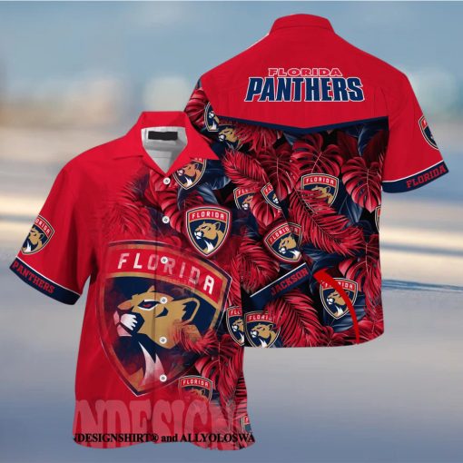 Florida Panthers NHL Summer Classic Full Printed Hawaiian Shirt