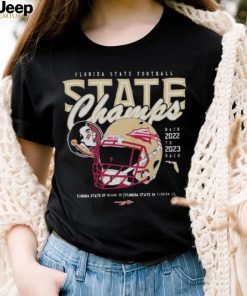 Florida State Seminoles 2023 State Champs Back To Back Helmet shirt