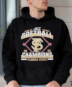 Florida State Seminoles Blue 84 2023 ACC Softball Regular Season Champions Shirt