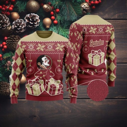 Florida State Seminoles Christmas Gift Ugly Christmas Sweater