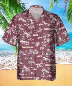 Florida State Seminoles Contemporary 3D Hawaiian Shirt Best For Fans Beach Gift For Men And Women