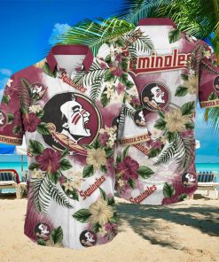 Florida State Seminoles NCAA Hawaiian Shirt Sun Showerstime Aloha Shirt