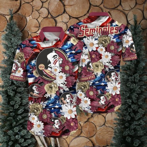 Florida State Seminoles NCAA2 Hawaii Shirt Independence Day