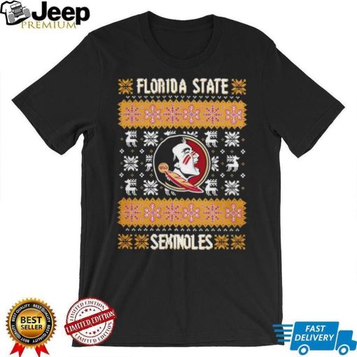 Florida State Seminoles logo ugly Christmas Classic T shirt