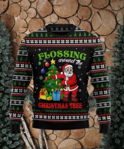 Flossing Around The Tree Ugly Christmas Sweater Gift Men Women