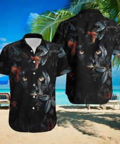 Flower Cardinal Panther Unisex Hawaiian Shirt Unisex Adult Hw2559
