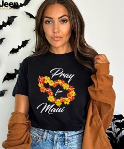 Flowers pray for Maui shirt