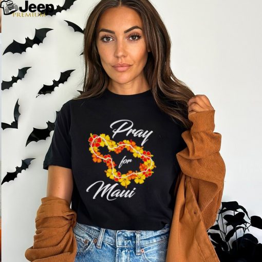 Flowers pray for Maui shirt