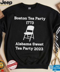 Folding Chair Alabama Brawl Montgomery Tea Party 2023 shirt