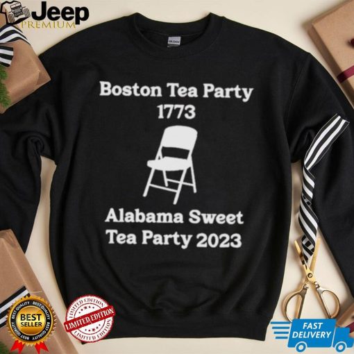 Folding Chair Alabama Brawl Montgomery Tea Party 2023 shirt