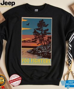 Foo Fighters Lake Tahoe Outdoor Arena Nevada Aug 10 Poster Shirt