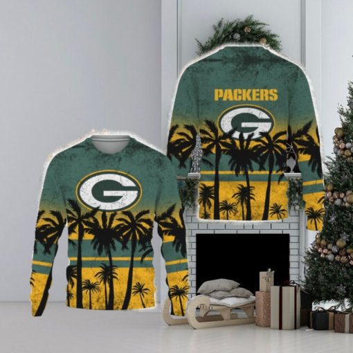 Football American Gradient Unisex Green Bay 3D Sweater Christmas For Fans Gifts