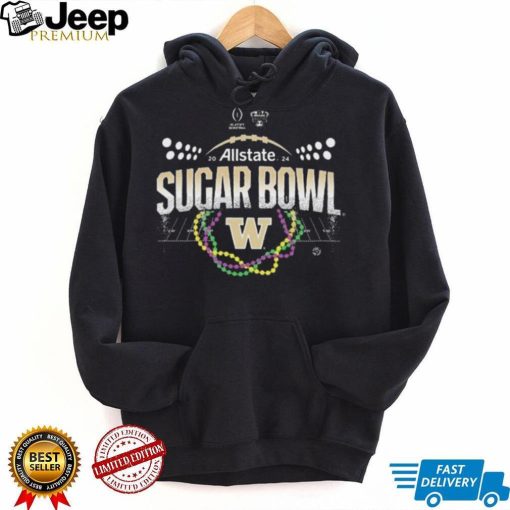 Football Playoff Semifinals Allstate Sugar Bowl 2024 Washington Huskies Champions Logo T shirt