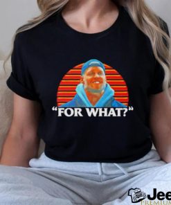 For what shirt