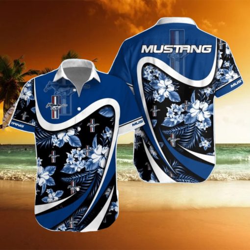 Ford Mustang Hawaiian Shirt And Short New Design For Fans