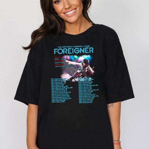 Foreigner Shirt , Foreigner The Histroric Farewell Tour 2023 Shirt, Foreigner 2023 Shirt, Foreigner Band Fan Shirt, Foreigner Shirt festival