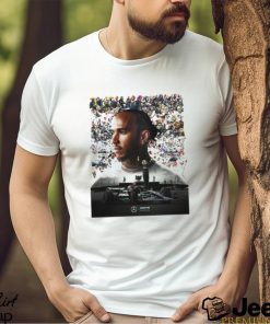 Formula 1 Mercedes AMG Driver Lewis Hamilton And All Of His Podium Times Classic T shirt