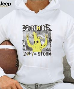 Fortnite Peely Defy The Storm T Shirt