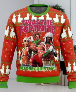 Fortnite Twas Night Ugly Christmas Sweater Gift For Men And Women