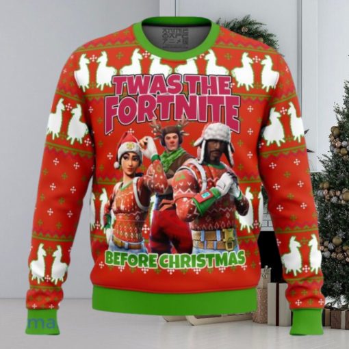 Fortnite Twas Night Ugly Christmas Sweater Gift For Men And Women