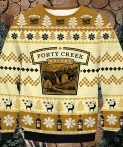 Forty Creek Whiskey Ugly Sweater