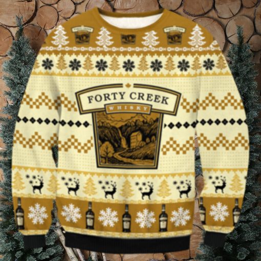 Forty Creek Whiskey Ugly Sweater