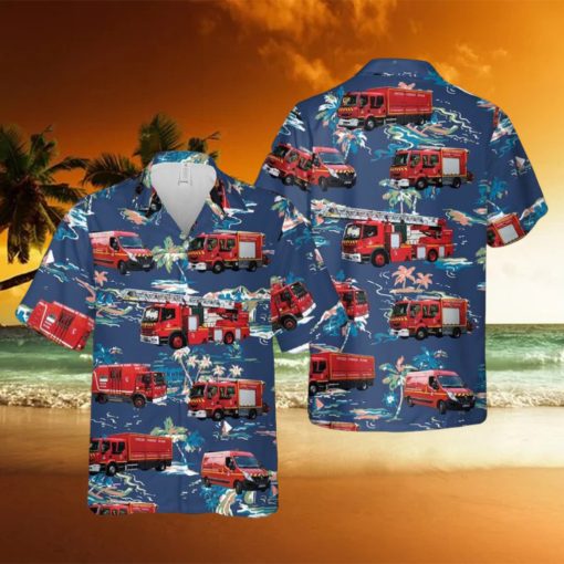 France Paris Fire Brigade Hawaiian Shirt For Men And Women Gift New Teams Shirt Aloha Beach