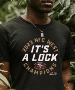 Francisco 49ers 2023 NFC West It’s A Lock Champions Shirt