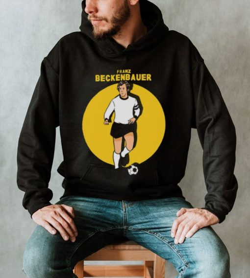 Franz Beckenbauer Retro Cartoon Art shirt