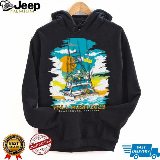 Fraternity Recruitment Fishing Boat Shirt