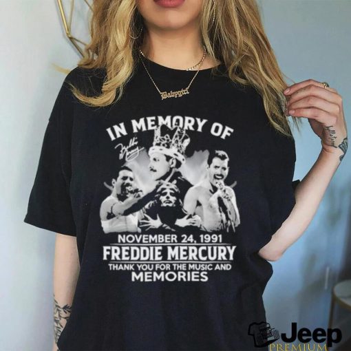 Freddie thank you for the memories shirt