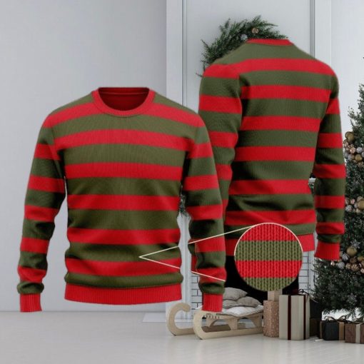 Freddy Krueger Costume Ugly Christmas Sweater