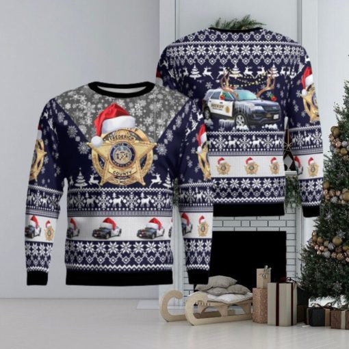 Frederick, Maryland, Frederick County Office Christmas Ugly Sweater 3D