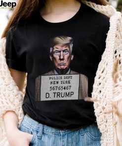 Free Donald Trump Mugshot Photo T shirt