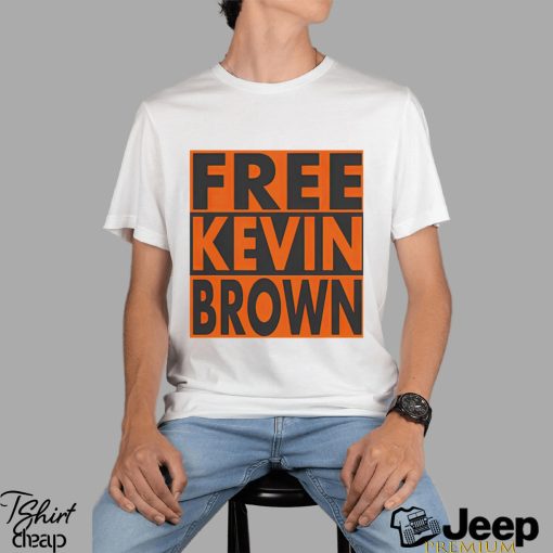 Free Kevin Brown T shirt