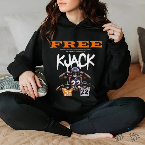 Free Kjack Serving 4 Games For Playing Football Shirt