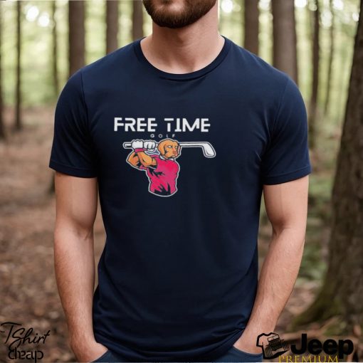 Free Time Golf Dog Shirt