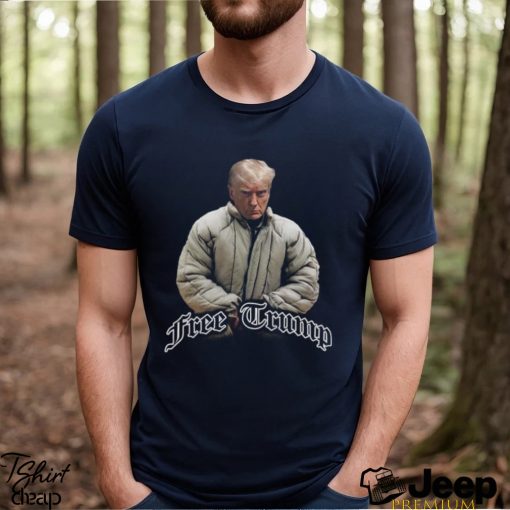 Free Trump Tee, Donald Trump Mugshot T  Shirt, Trump Mugshot Merch, Free Trump Merch T  Shirt