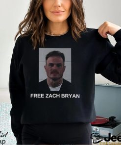 Free Zach Bryan Mugshot Shirt