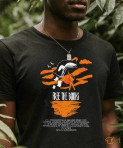 Free the Books art shirt