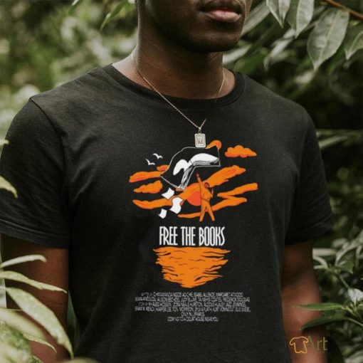 Free the Books art shirt