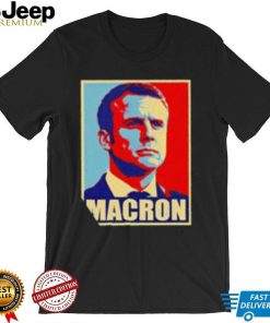 French President Emmanuel Macron shirt