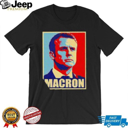 French President Emmanuel Macron shirt