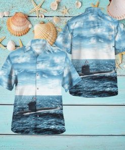 French Submarine Perle Hawaiian Shirt