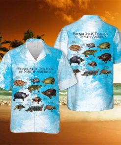 Freshwater Turtles of North America Hawaiian Shirt