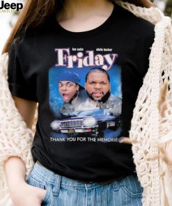 Friday Ice Cube Chris Tucker Thank You for the memories signature shirt