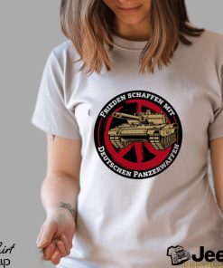 Frieden Schaffen Mit Deutschen Panzerwaffen Shirts Unisex T Shirt