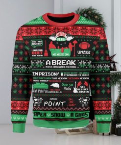 Friend A Break Central Perk Ugly Christmas Sweater Xmas Gift Men And Women Christmas Sweater